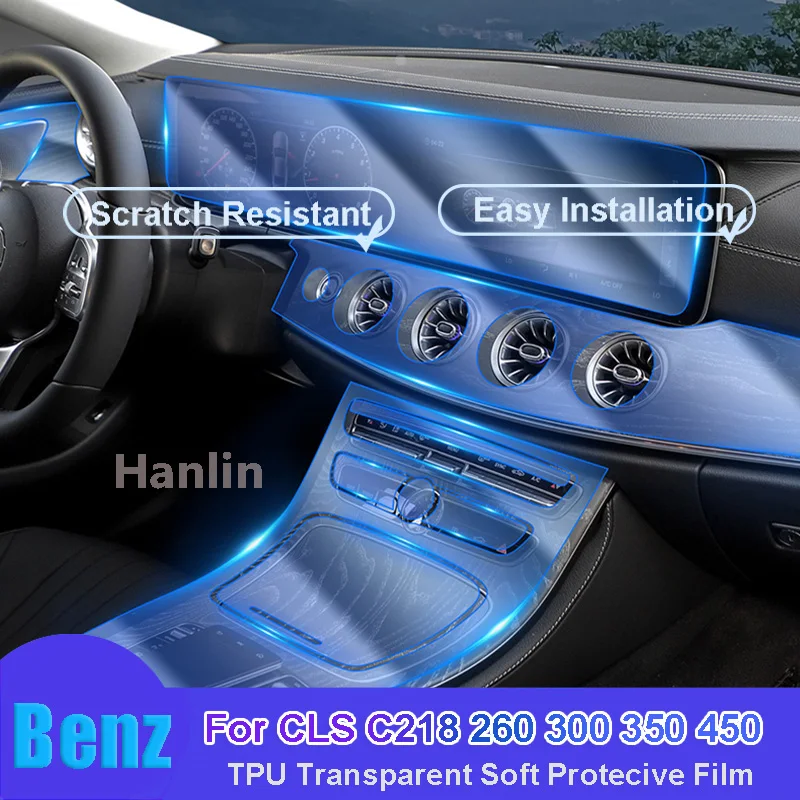 

Для CLS C218 260 300 350 (450-2021) Автомобильный GPS-навигатор, ЖК-экран, фотозащита, декоративные наклейки