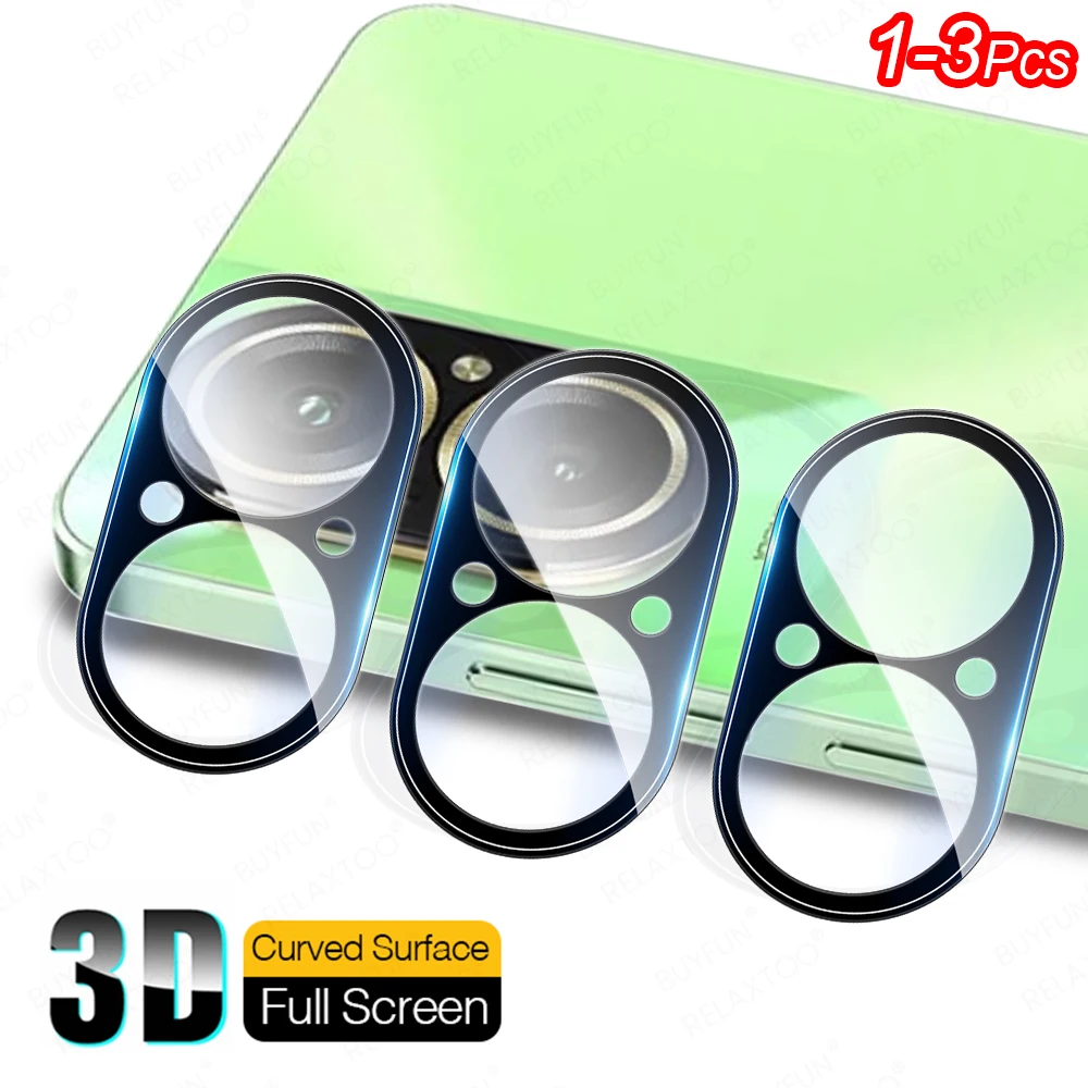 1-3Pcs 3D Camera Protector For Realme C67 4G Case Tempered Glass Oppo RealmeC67 C 67 Lens Protective Film Realmy Realmi 67C