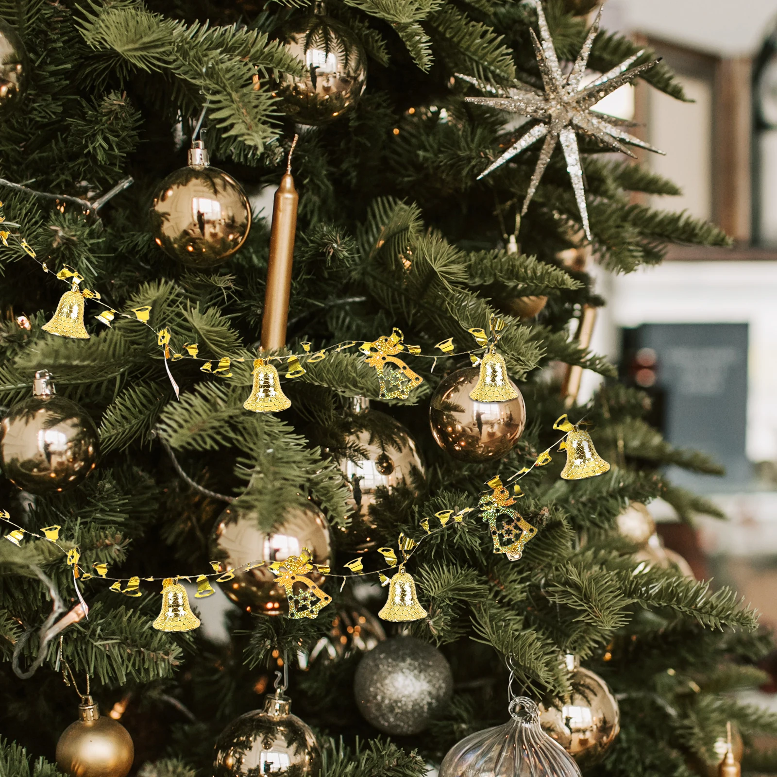 

Exquisite Tree Decorations Pendants Home Office Bells Cafe Christmas Hanging Decorations Christmas Bell Pendants Gifts
