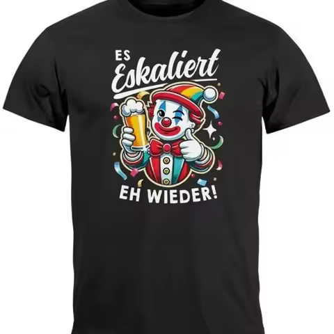 Men's T-Shirt carnival carnival party escalates eh saying funny men