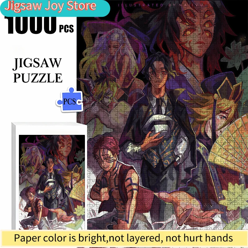 

Популярные аниме-пазлы: головоломки с крутыми аниме-персонажами, бумажные пазлы-головоломки, сложные большие пазлы