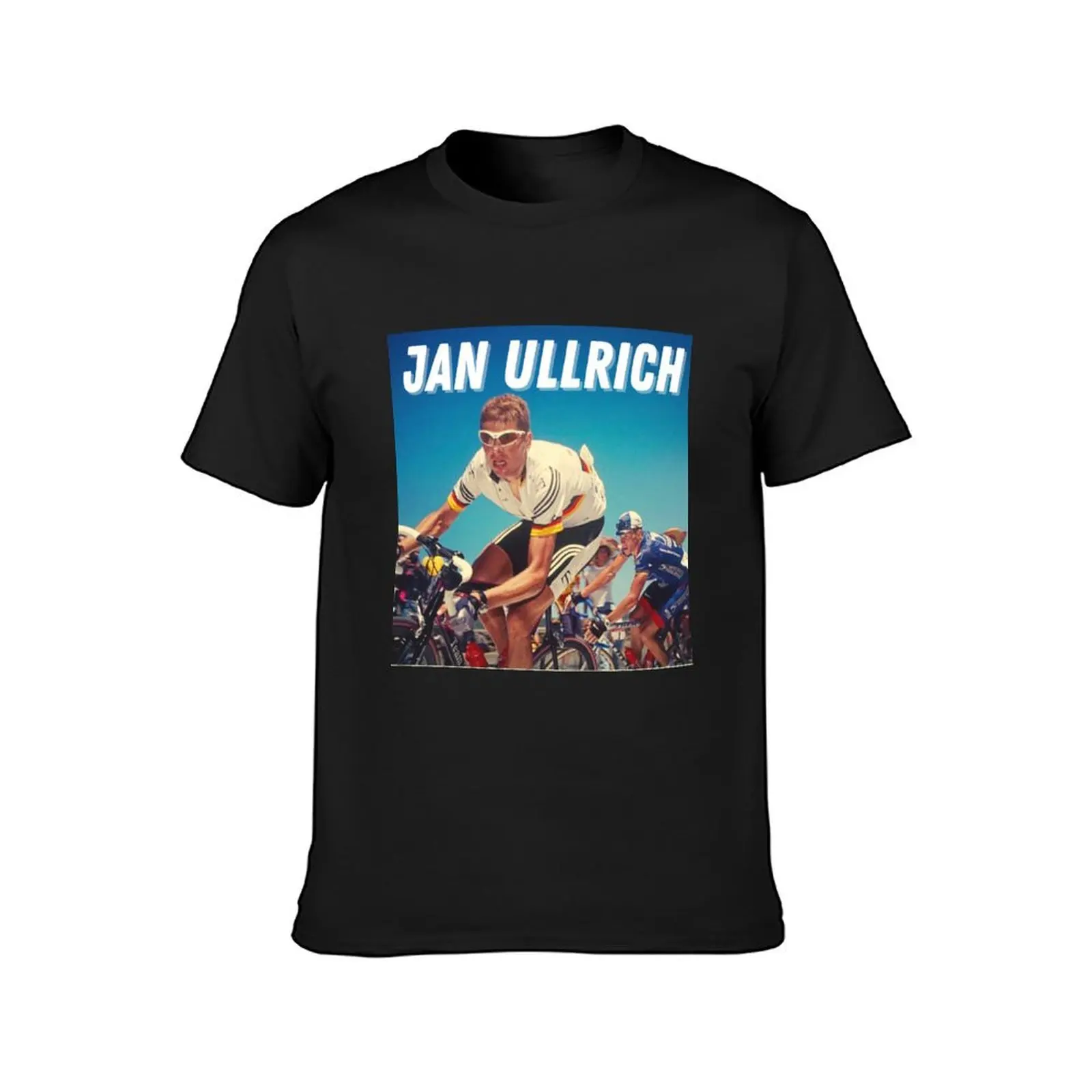 Jan Ullrich T-Shirt anime clothes oversized men workout shirt