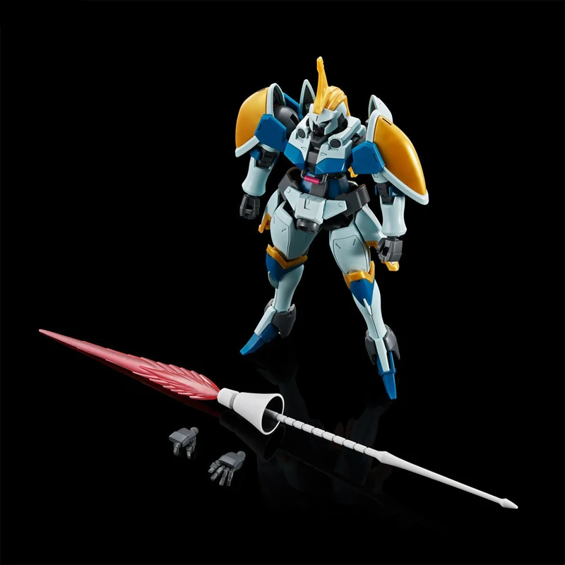Bandai Asli Asli Gambar Gundam Model Kit HGAC 1/144 OZ-06MS-SR3 LEO-R Mobile Suit Koleksi Model Action Figure Mainan