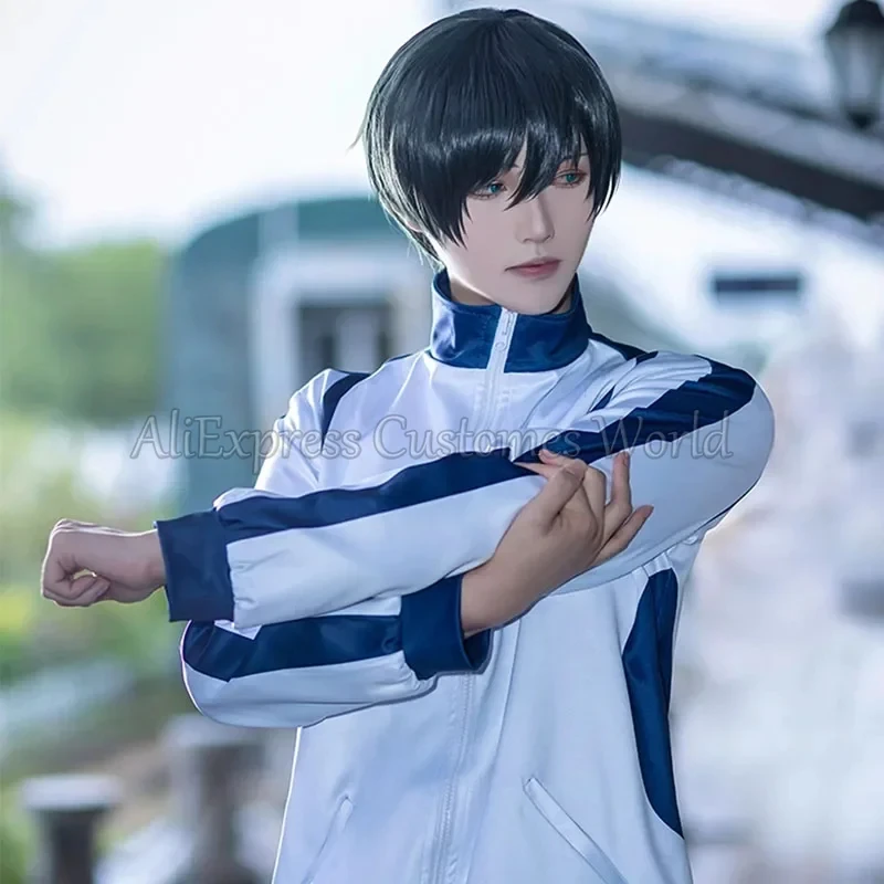 Anime BLUE LOCK Cosplay Costume Seishiro Nagi Isagi Yoichi Cosplay BLUELOCK SportswearTracksuit School Uniform Suit Halloween