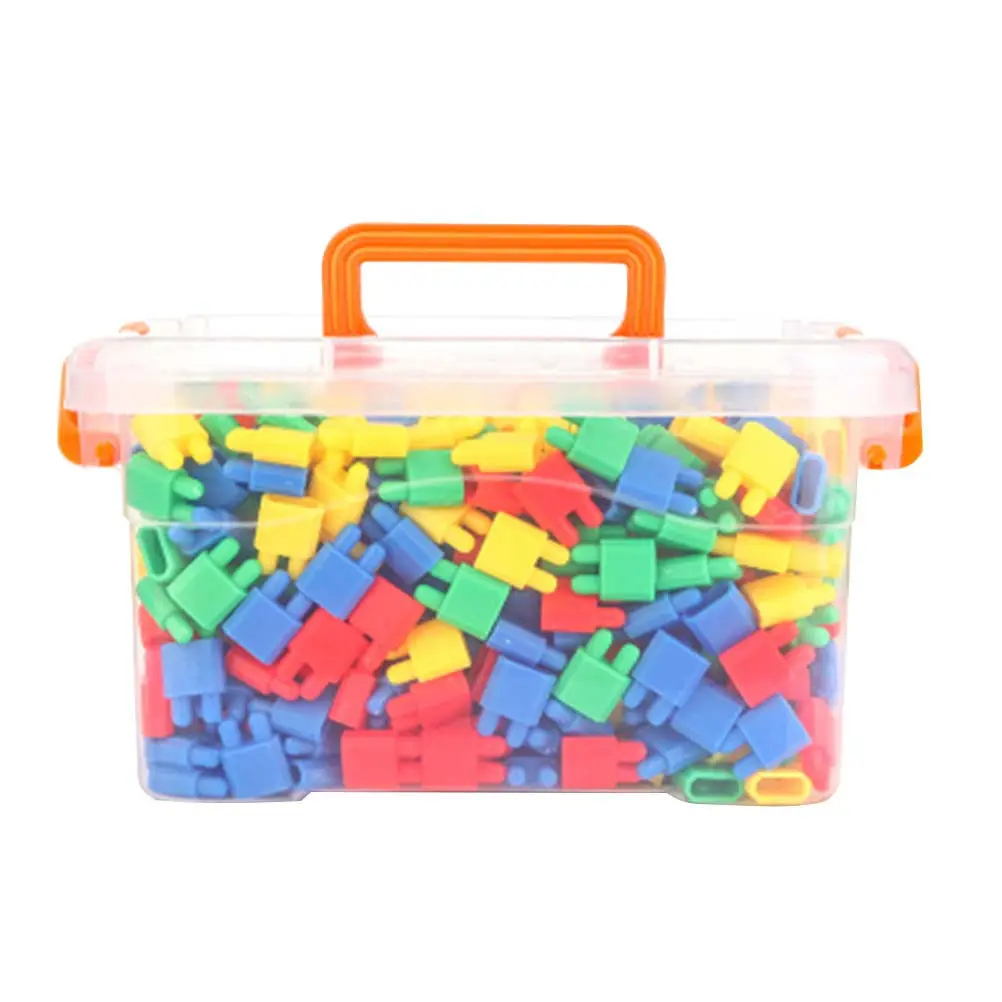 

400Pcs Educational DIY Creative Bricks Bulk Set for Kids Building Cognitive Hand-Eye Coordination Logical Thinking