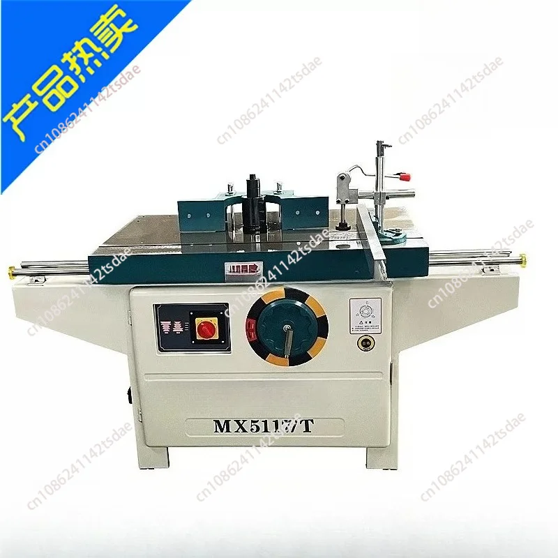 Push table end milling woodworking push table milling machine single and double axis vertical router