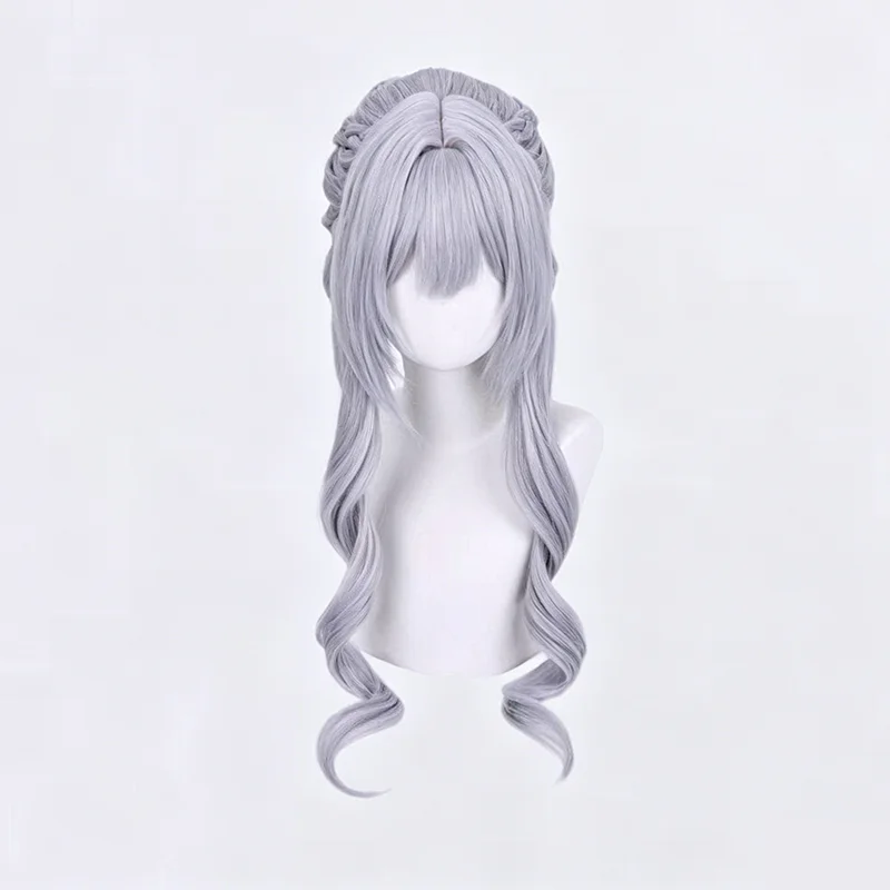 Game Genshin Impact Tsaritsa Cosplay Wig New Version Long Hair For Hallowmas Party Adult