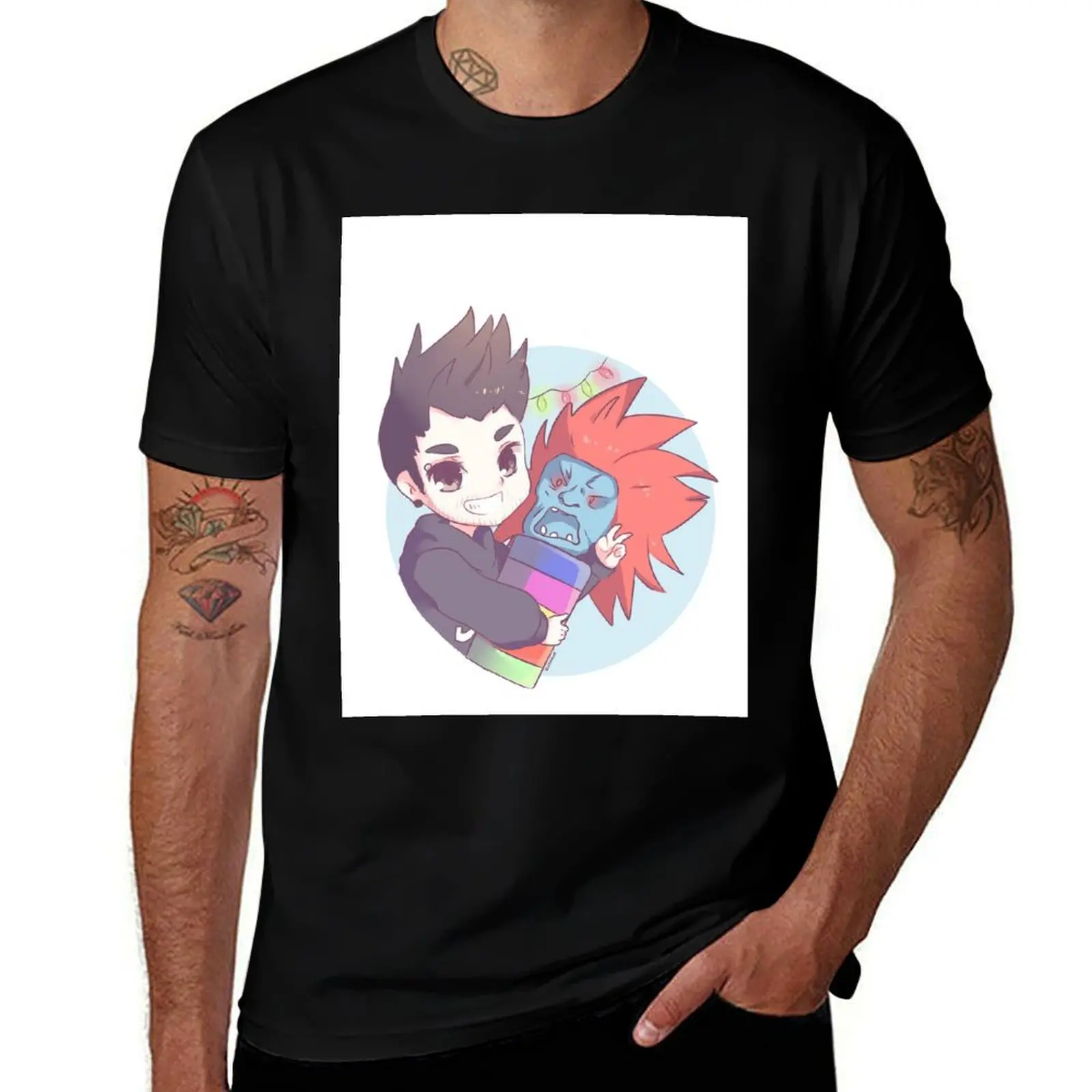 

Auron & Rodolfo T-Shirt aesthetic clothes man clothes Louboutins street wear t shirt for men