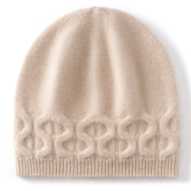 

KOIJINSKY Women's Autumn/Winter 100% Cashmere Knitted Hat