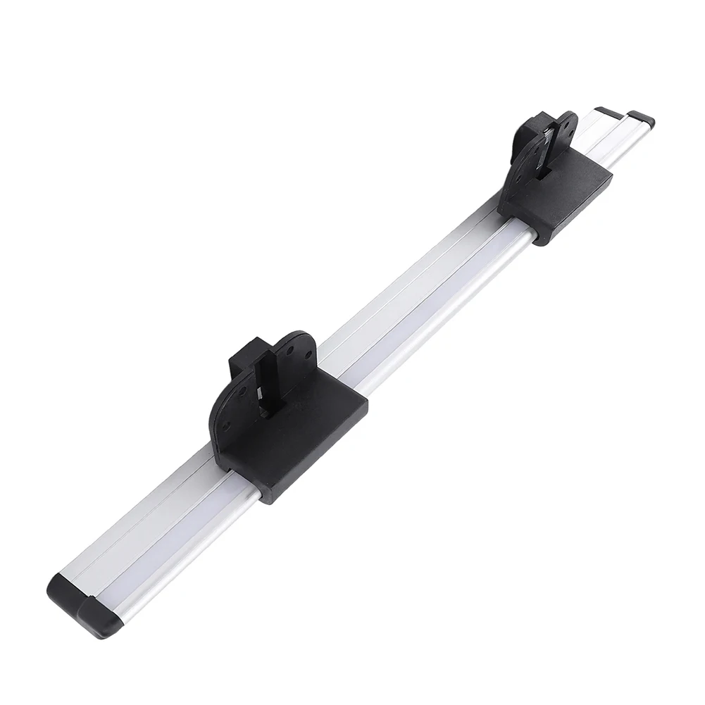 

20 Inch RV Table Wall Mount Aluminum Alloy Rail Bracket with Detachable Buckles for Stable Support in Motorhomes and Trailers