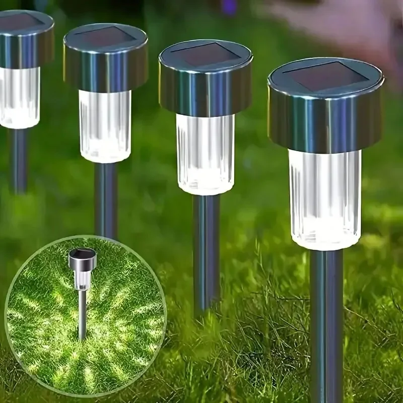 10 Pack Solar Outdoor Lights Solar Garden Light LED Landscape Lighting Waterproof Pathway Lights Decor Walkway Lawn Patio Yard