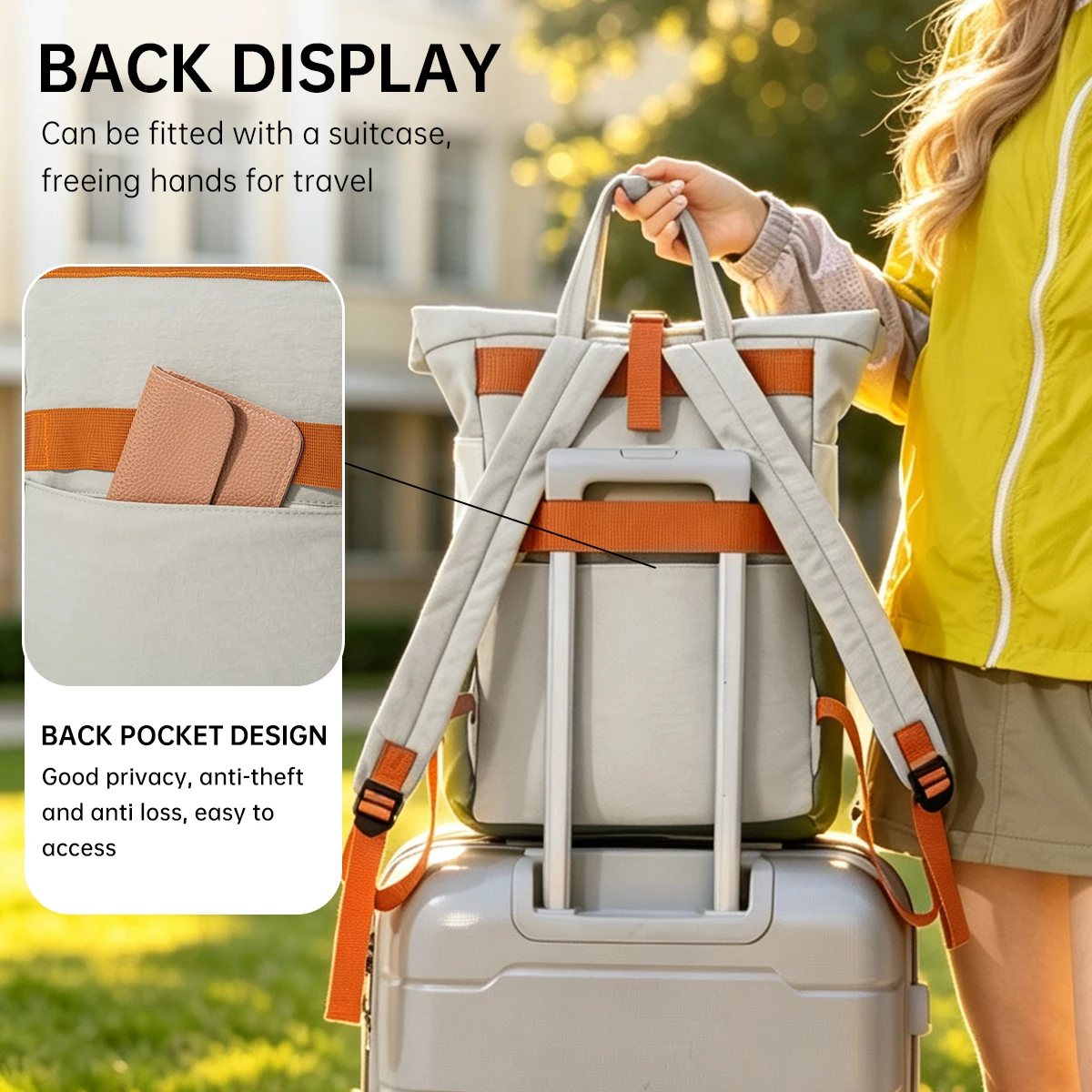 Cute Large-Capacity Backpack, New Style for Middle and High School Students, High-Value Backpack for Commuting, Popular Student School Bag, Halloween Gift