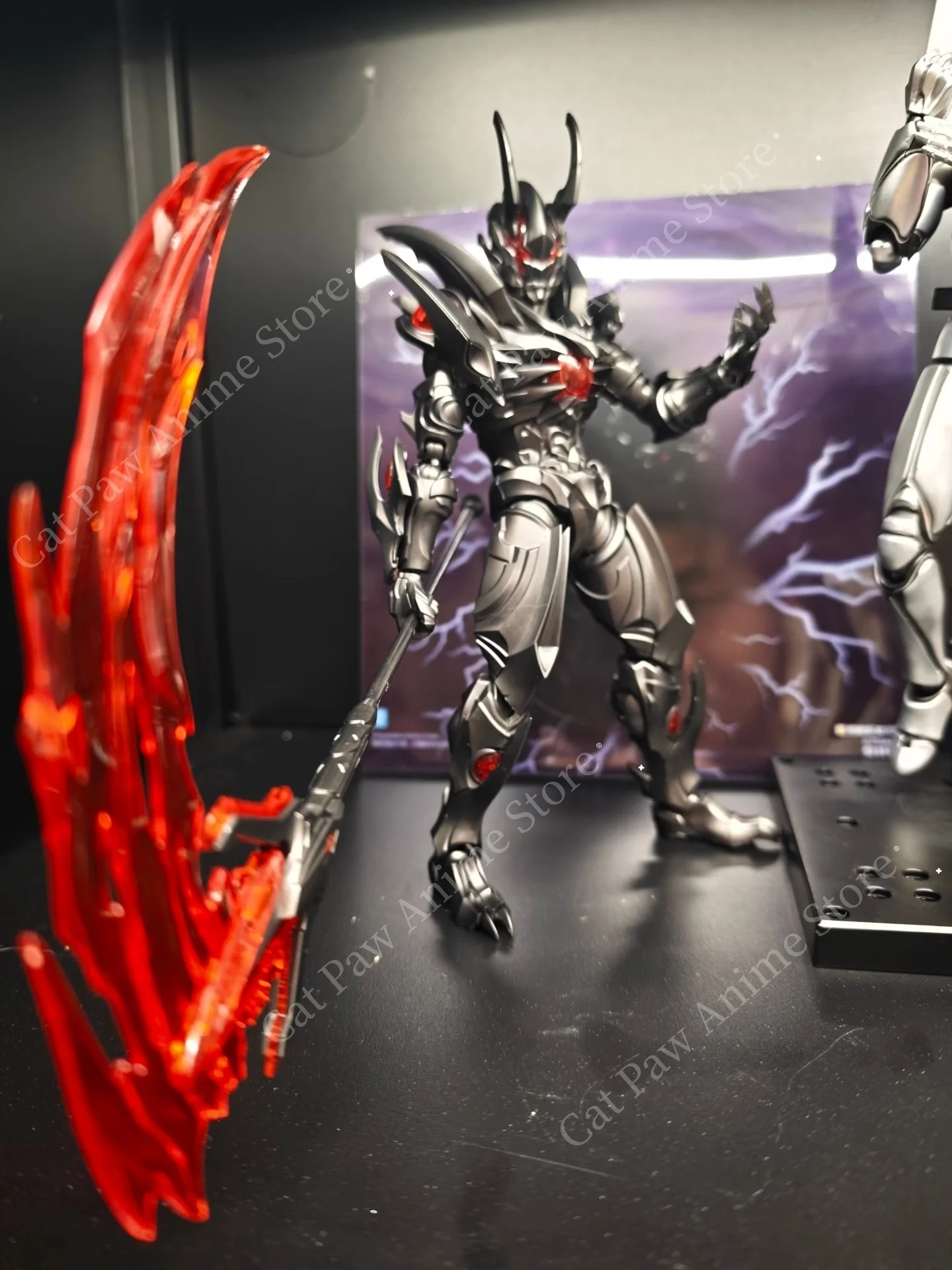 KEEPPLEY Ultraman Monster Dark Lugiel Cimmeria Gomora Robot modelo bloques de construcción juguete coleccionable para niños regalo de montaje