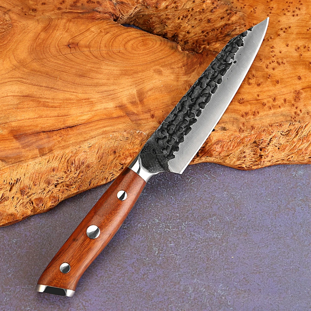 XITUO Professional 5Cr15MoV High-Carbon Stainless Steel Utility Knife Fruit Knife Essential Household Kitchen Utility Knife