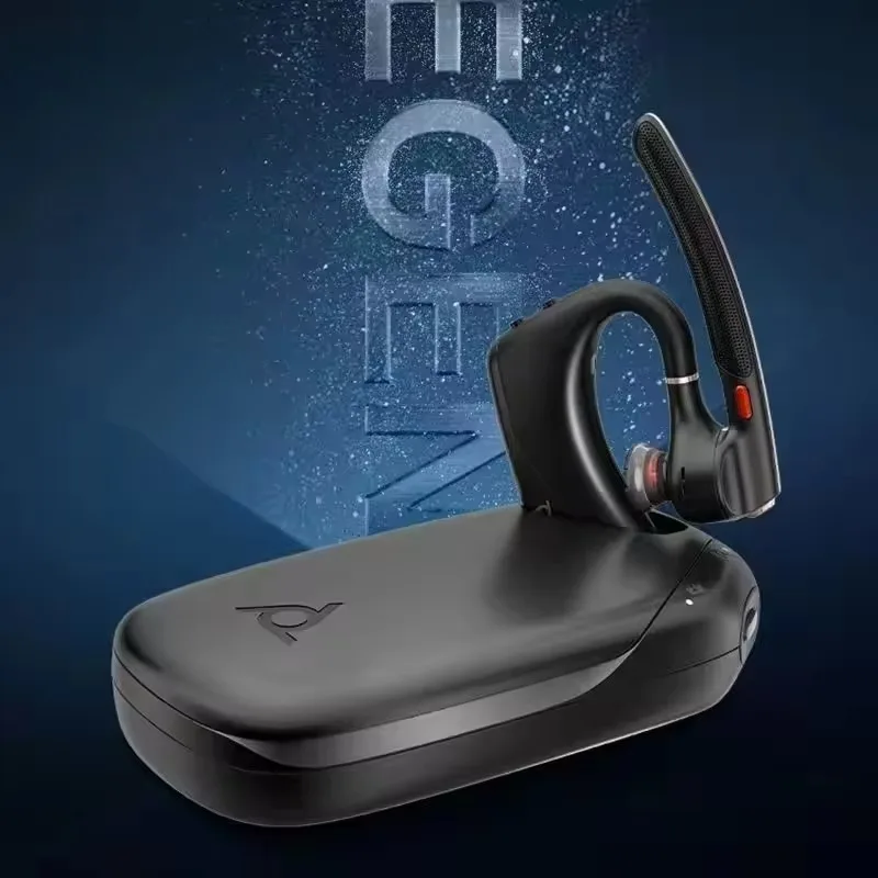 Poly Voyager Legend 50 /Legend 50 UC Bluetooth Headsets, Poly Voyager 5200 Update Version AI Noise Reduction 4Mic WindSmart Tech