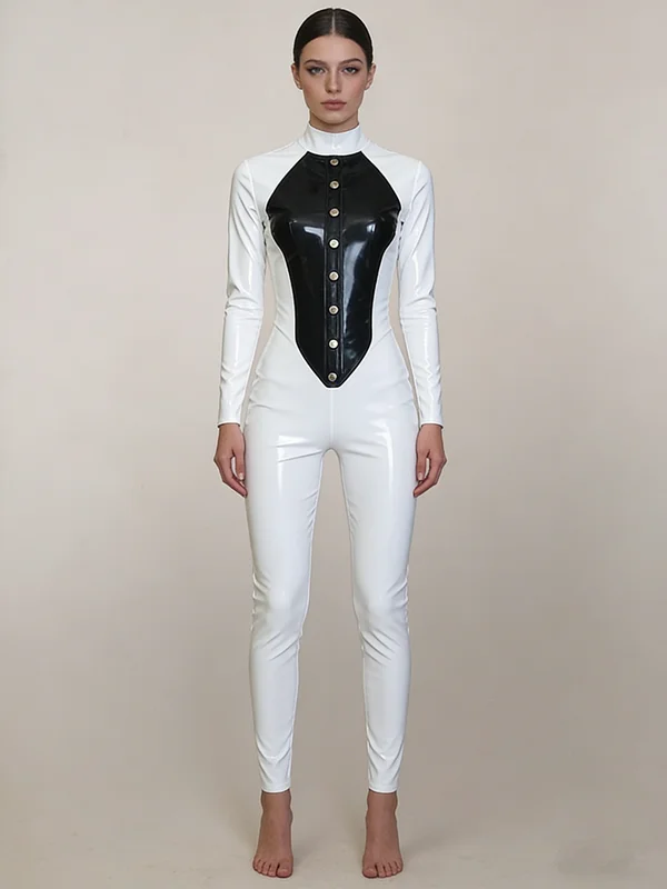 100 % Naturlatex Gummi Cosplay Catsuit Body Halloween Uniform Maskerade handgefertigt Custom