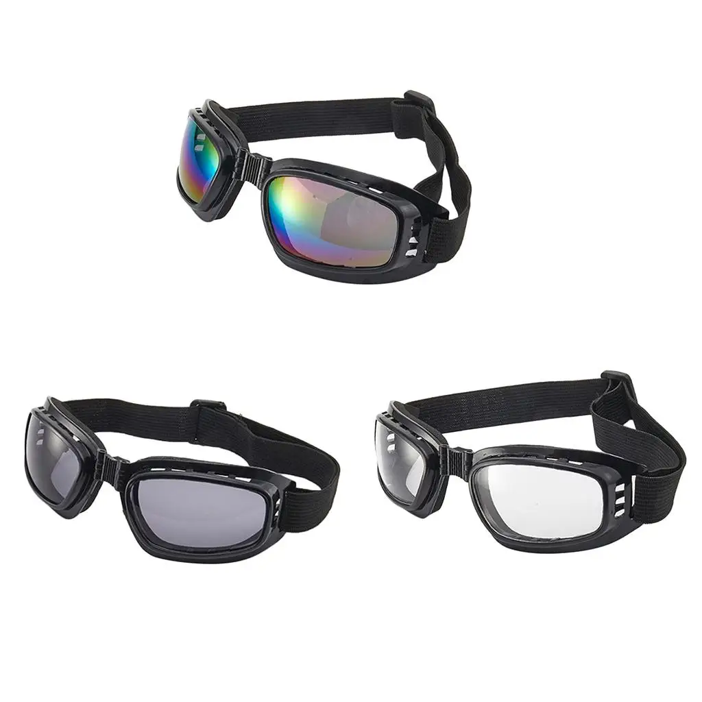 

Motorcycle Riding Glasses Safety Ski Goggles Windproof Dustproof Sunglasses