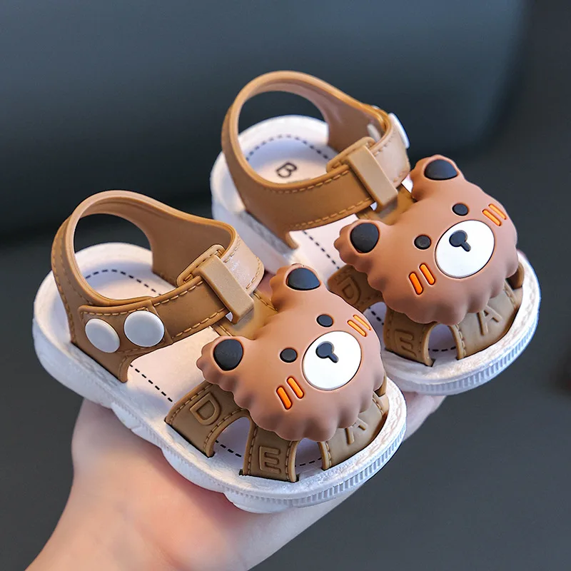 Sandales d\'été pour enfants de 0 à 3 ans, chaussures respirantes pour bébés filles, nouvelle collection