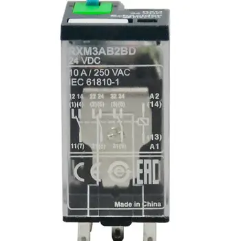 소형 플러그 인 릴레이, 중간 릴레이, 8 핀, 2CO, RXM2AB1BD, RXM2AB1JD, RXM2AB1P7, RXM2AB1F7, RXM2AB1B7, RXM2AB1ED, RXZE1M2C 