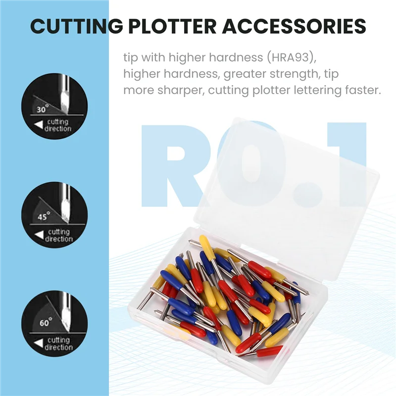 GOOD-45 قطعة 30 45 60 درجة رولاند قطع الراسمة القاطع شفرات سكين إزاحة صقل Redsail القاطع الراسمة شفرات القطع