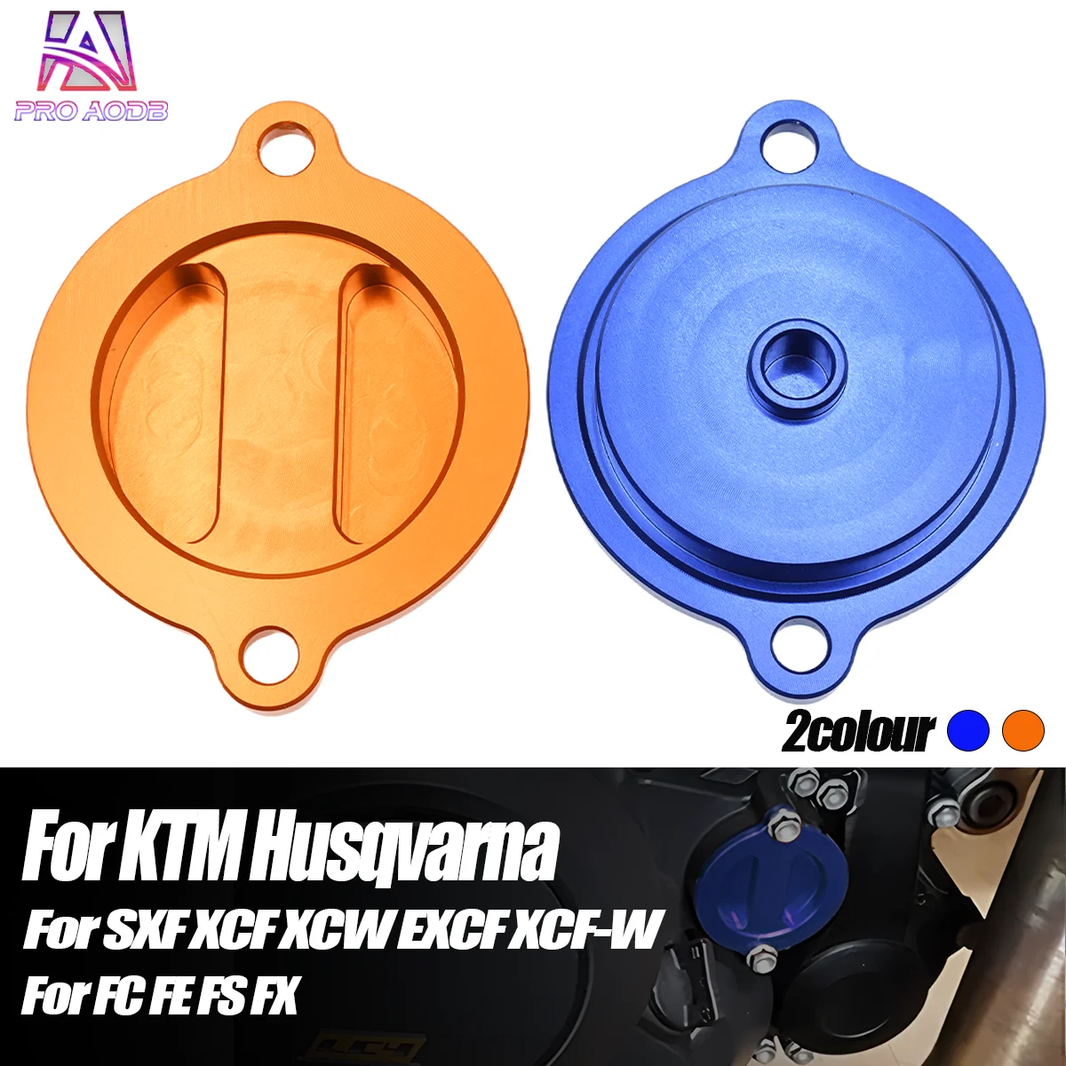 Motorcycle Oil Filter Cap Oil Cover For KTM Duke SXF XCF EXCF XCFW XCW EXC Super Adventure Supermoto R SMC 690 790 890 Parts