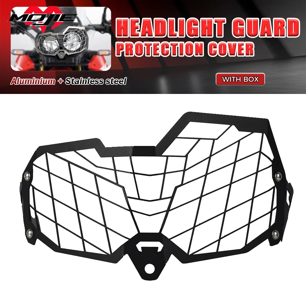 

For Honda CRF 300L 250L CRF300L CRF250L Rally 2017-2023 2022 Motorcycle Headlight Headlamp Grille Shield Guard Cover Protector