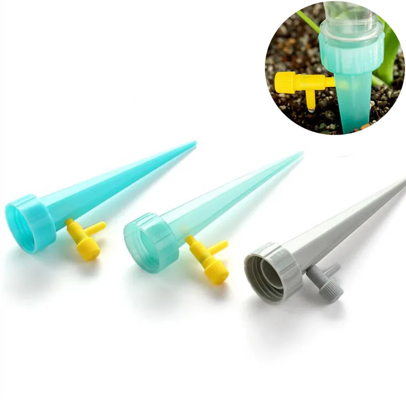 

12pcs Auto Drip Watering System Irrigation Garden Bottle Household Gardening Water dripper kit Gardening Plant Waterer