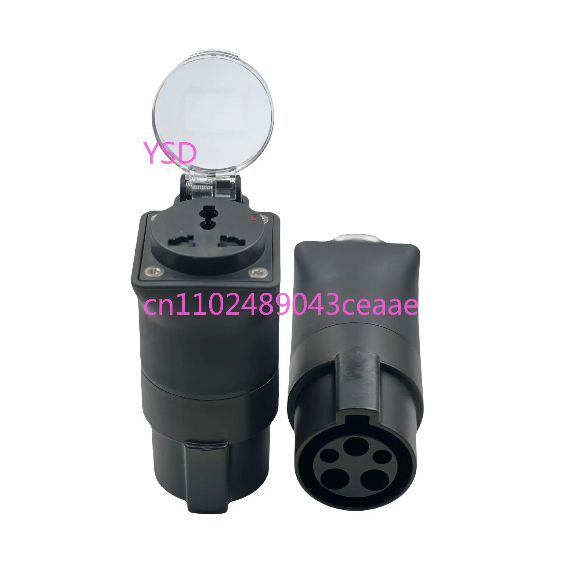 American - Standard J1772 Discharge Head, J1772 Charging Converter (RV Power Head)