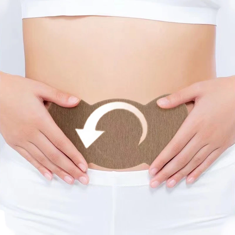 Тонкий пластырь для живота, теплый пластырь для сжигания жира, Детокс, живот, пупок, наклейка, полынь, наклейки для похудения, портативные