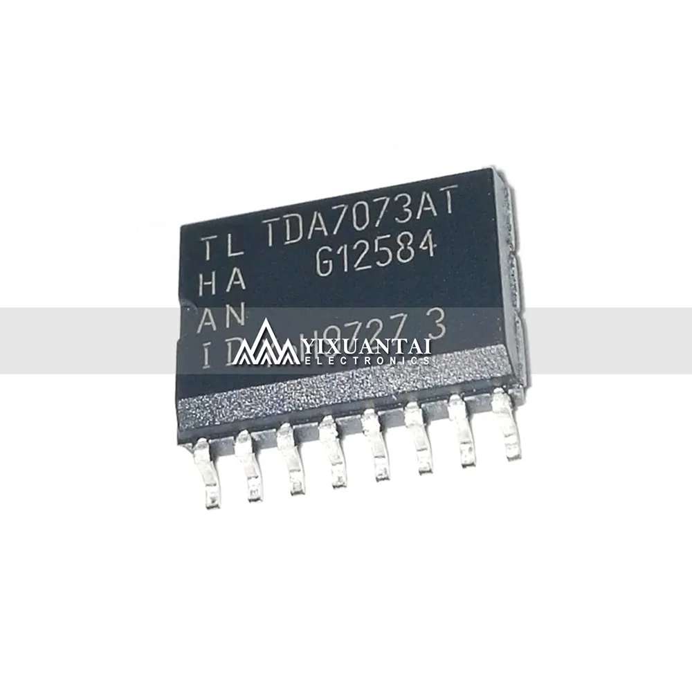 10pcs/lot Free shipping  TDA7073AT  TDA7073A  TDA7073  IC HALF BRIDGE DRIVER 600MA 16SO  New Original