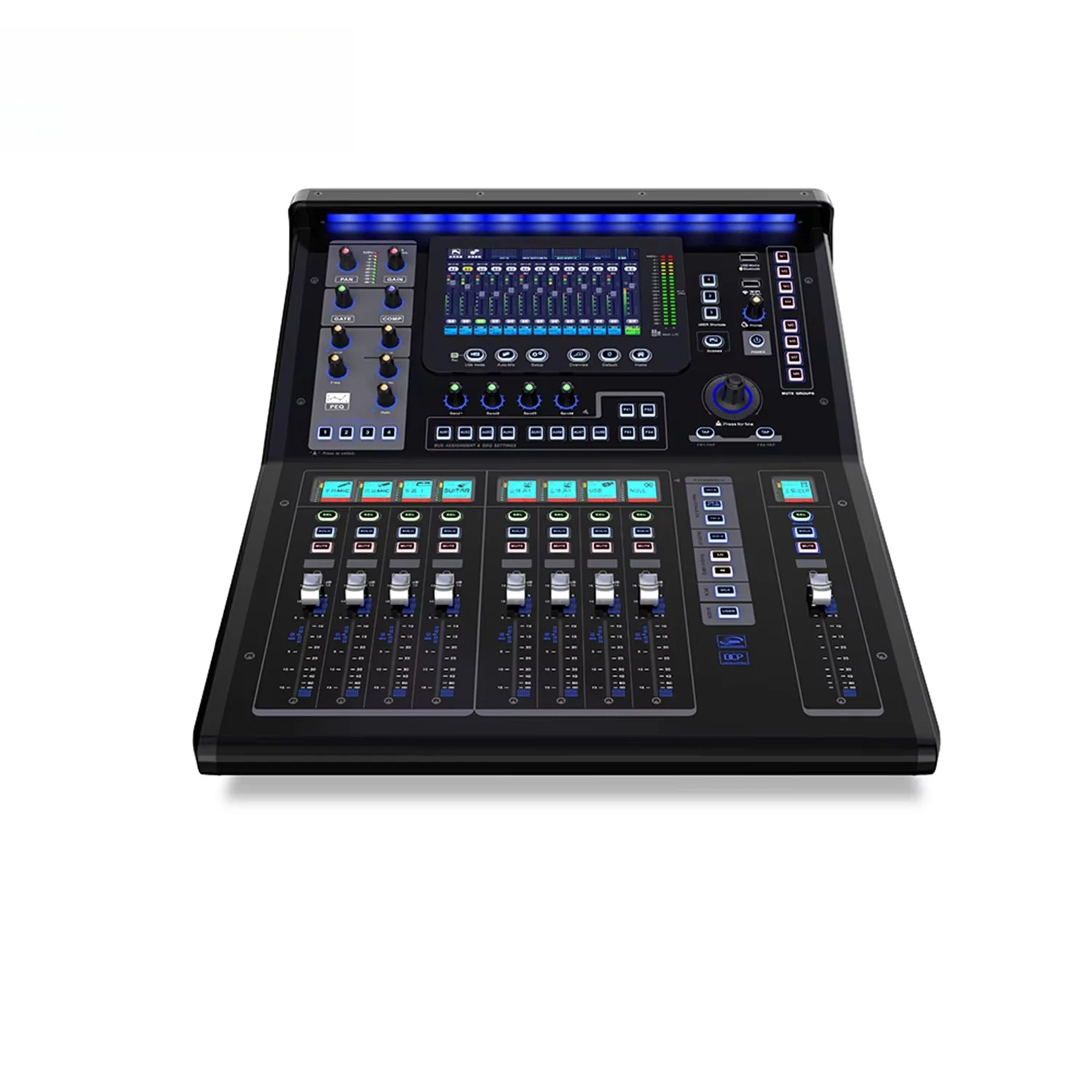 

Лидер продаж: 18-канальный цифровой микшерный пульт с 8 AUX-выходами, USB-входом, для PA-систем, профессионального аудио, видео и светового оборудования