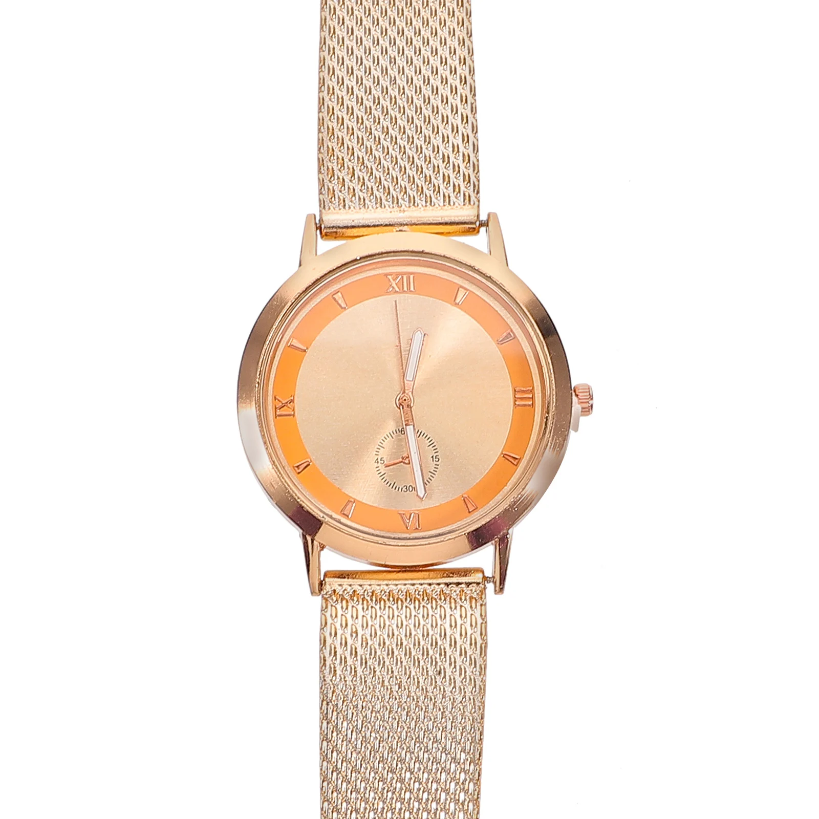 

Ladies Watch Girls Alloy Female Wristwatch Adjustable Leisure Golden Casual Watches Women Stylish Rose Durability Glass