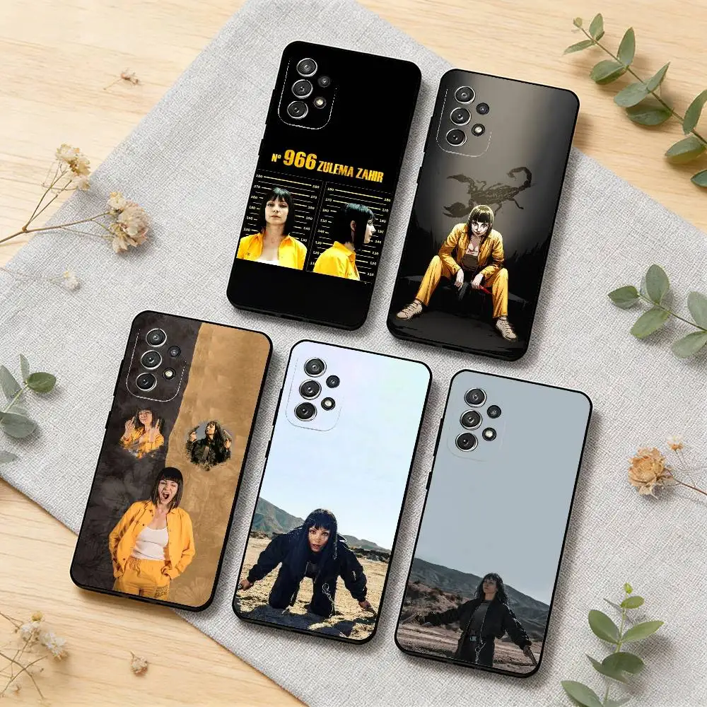 

Character Vis a Vis Zulema Phone Case For Samsung S26,S25,S24,S21,S22,S23,S30,Ultra,S20,Plus,Soft Silicone Black Cover