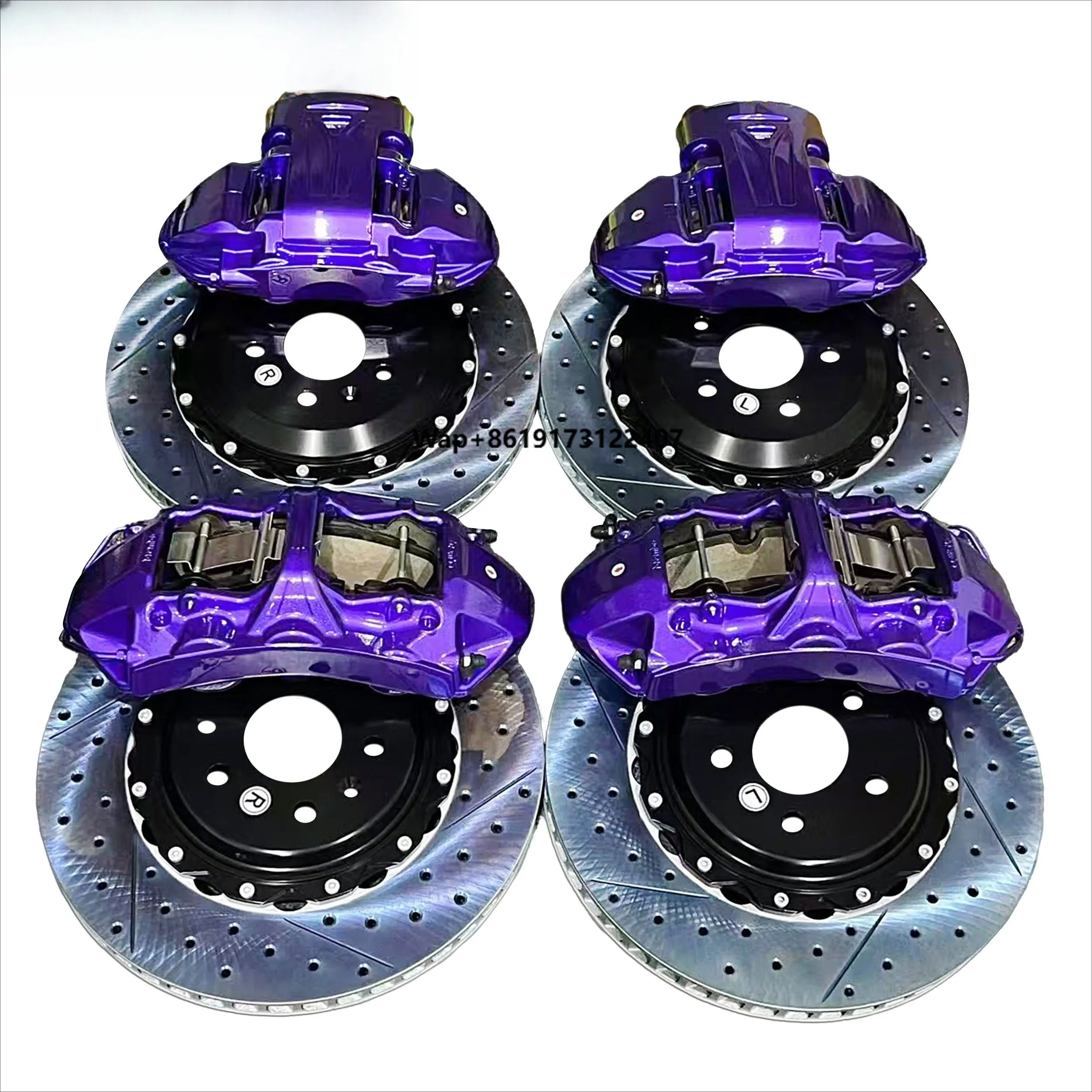 17 18 19 Inches Size Racing Break Caliper Disc 4 6 Pot Big Brake Kit for   986 911 1986 997