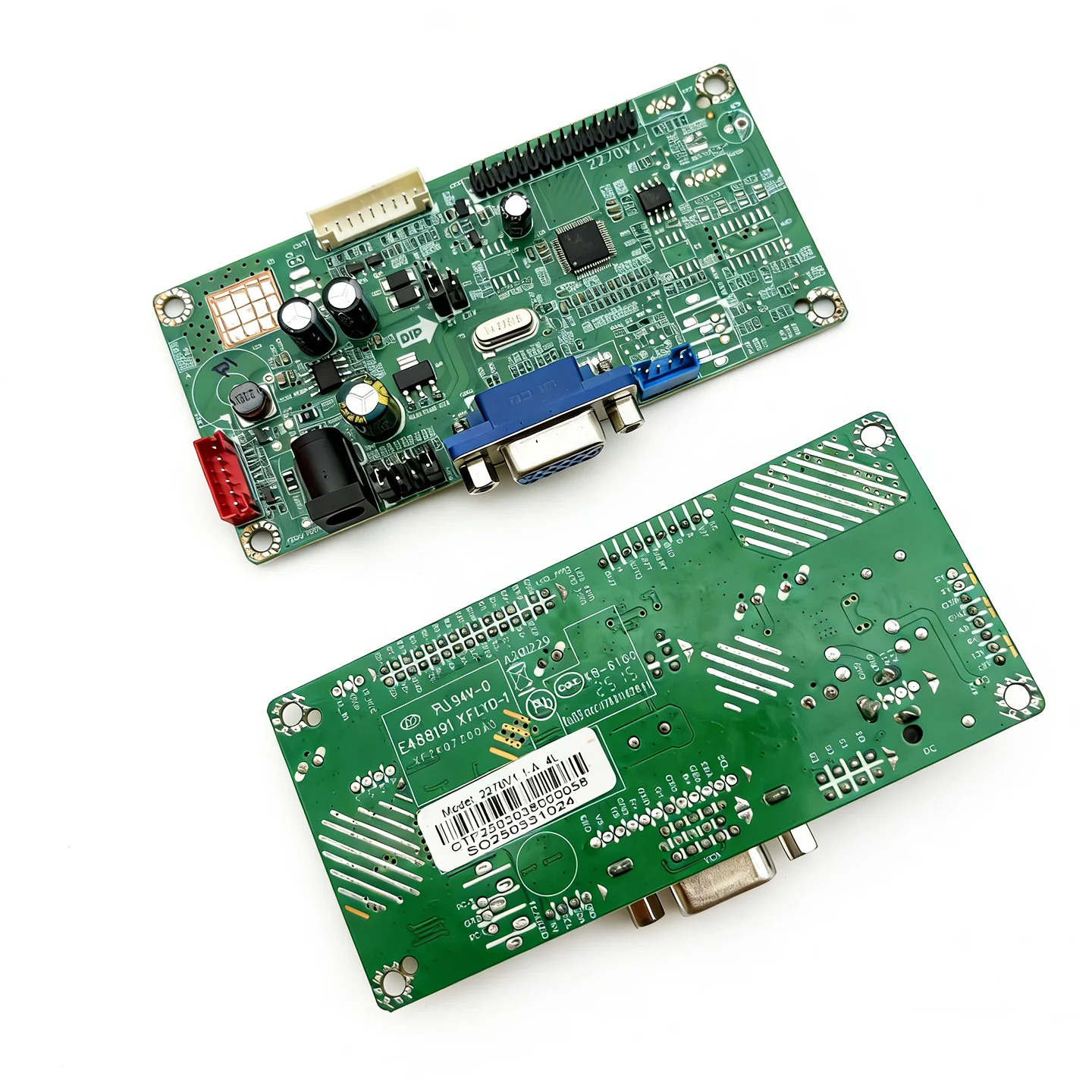 Picture 4: 2270V1.1 industrial LCD driver board jump write-free program VGA interface display driver board