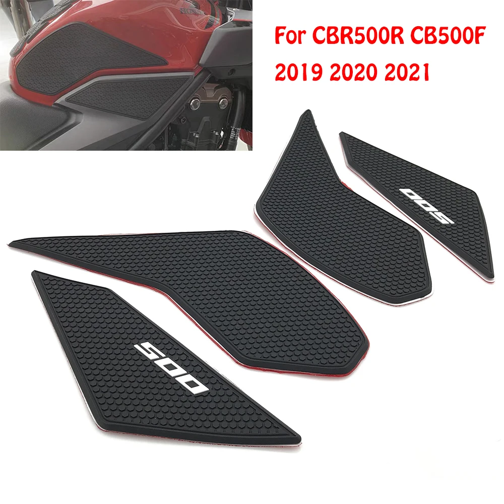 For Honda CBR500R CB500F CBR 500 R CB500 2019-2021 Motorcycle Anti Slip Sticker Tank Traction Pad Side Knee Grip Protector