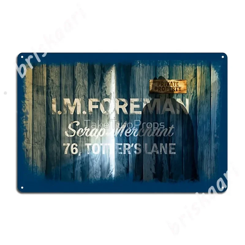 Totters Lane Junkyard Metal Signs Garage Decoration Club Home Wall Vintage Tin sign Posters