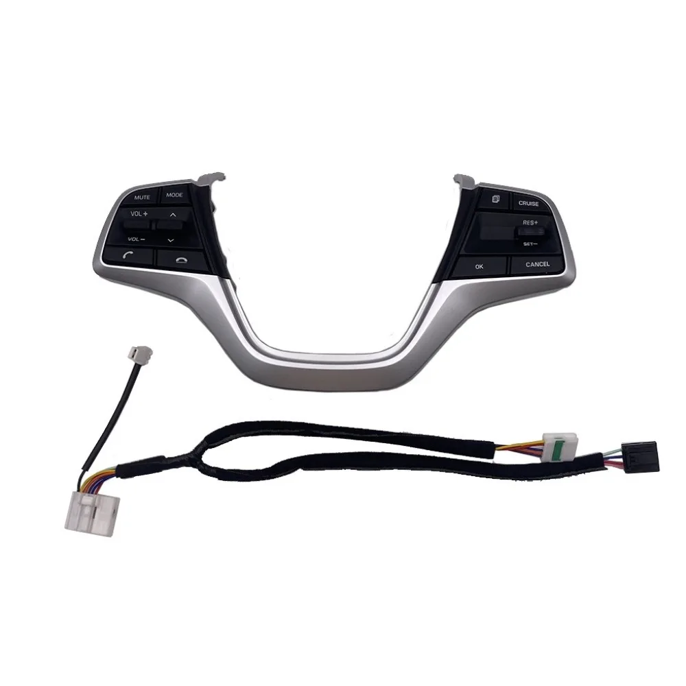 56190-F2500 96700-F2100 96700-F2110 96700-F0500 for Hyundai Elantra Multifunction Steering Wheel Cruise Control Bluetooth 1pc