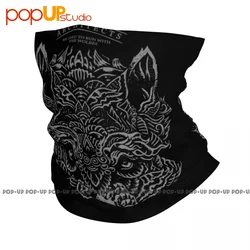 Architects Wolf Head Progressive Metalcore Rock Music Band Neck Gaiter Bandana Scarf Face Mask