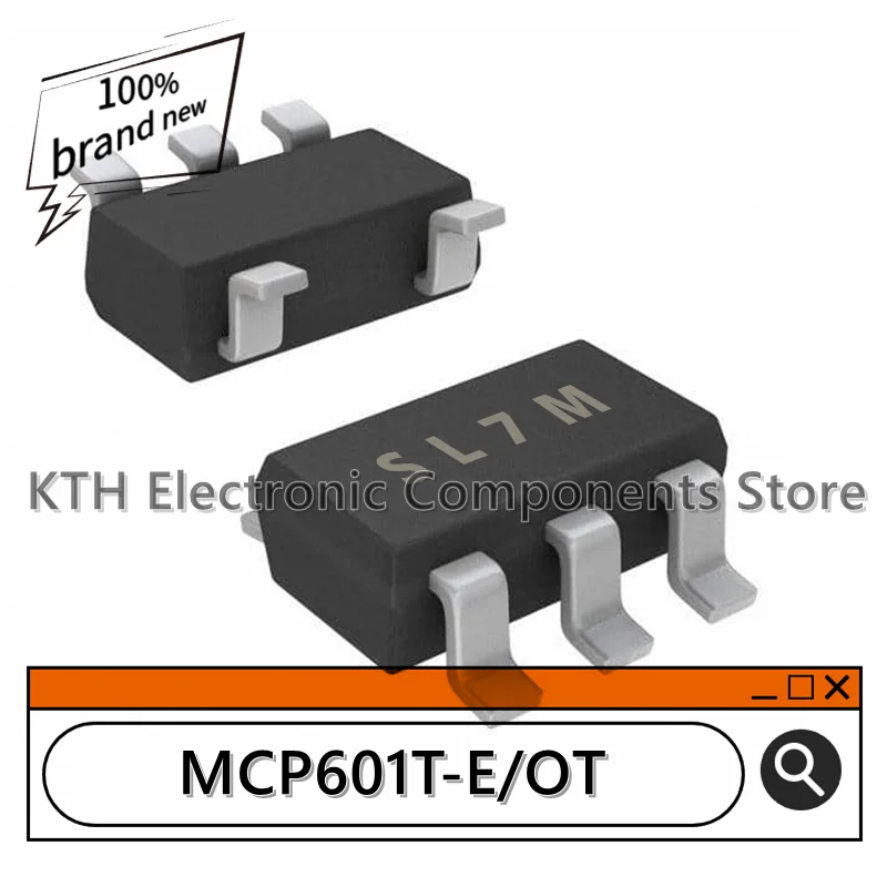 10Pcs/lot MCP601 - Linear Op Amps MCP601T-E/OT SOT23-5 Screen Printing SL** 100%new imported