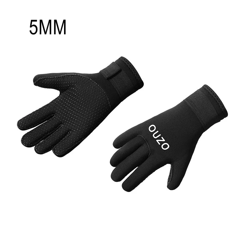 

5MM Anti Scratch Keep Warm Wetsuit Swim Spearfishing Diving Gloves Underwater Hunting Kayaking Canoeing Surfing Skiing Gloves