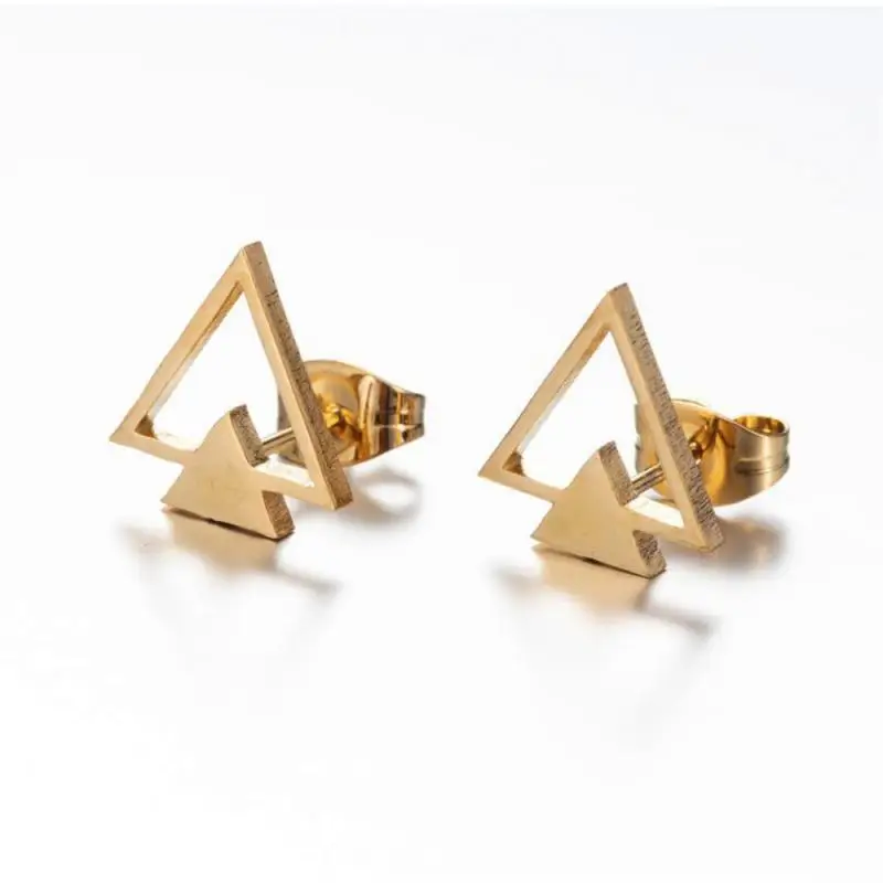 2/4/6PAIRS Metal All-match Earrings Trend Fashion Korean And Japanese Fashion Jewelry Jewelry Best Seller