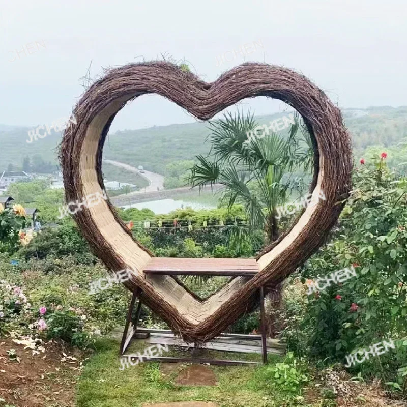 

ZQ птичье гнездо, сиденье из ротанга, качели, кресло, уличный пейзаж, реквизит для съемки, украшение для свадебной фотографии