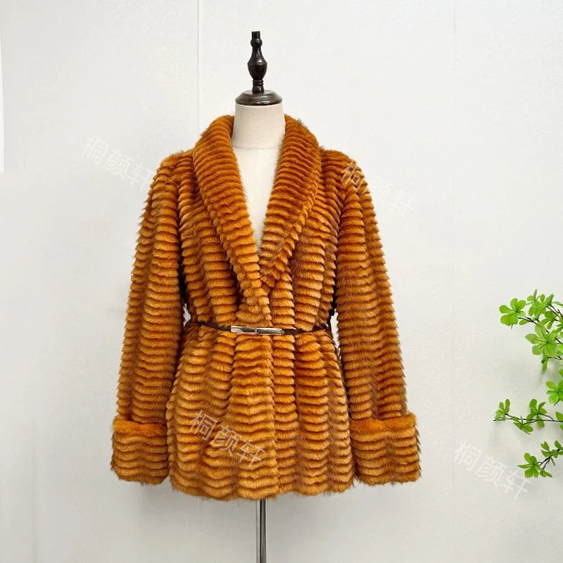 V Neck Regular Sleeve Coat Regular Fit Elegant Commuting with Casual No Hood Long Sleeve Mid Length Autumn Jacket Women Coat