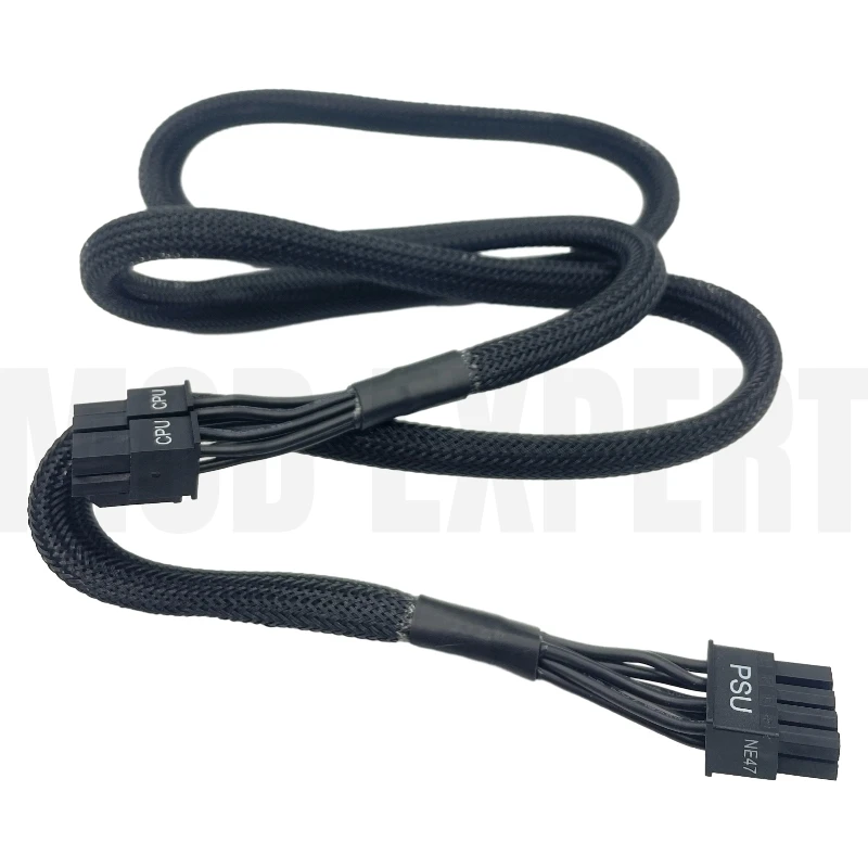 Kabel Daya CPU Seasonic EPS 8Pin Ke 8Pin (4 + 4Pin) Dijalin untuk X Seri X-1050XM2,, KM3, KM3, KM3 PSU