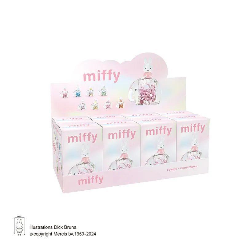 

Genuine Miffy Cute Elephant Series Kawaii Action Figure Ornaments Figure Doll Model Toys Collect Ornaments