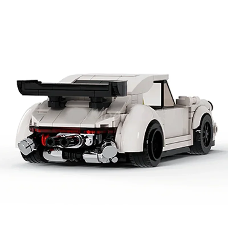 Stad Supercar Model Moc Bouwstenen Witte Snelheid Kampioen Technologie Modulaire Blokken Geschenken Kerst Speelgoed DIY Sets Montage