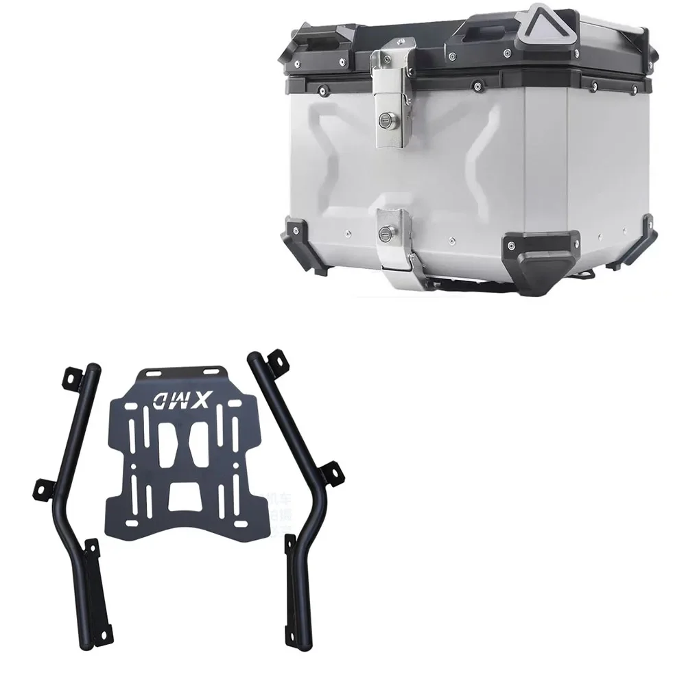 

45L Motorcycle Tail Box Aluminum Alloy Rear Tail Rack Luggage Storage Suitable for Wottan GT2 ABS 125 WottanGT2