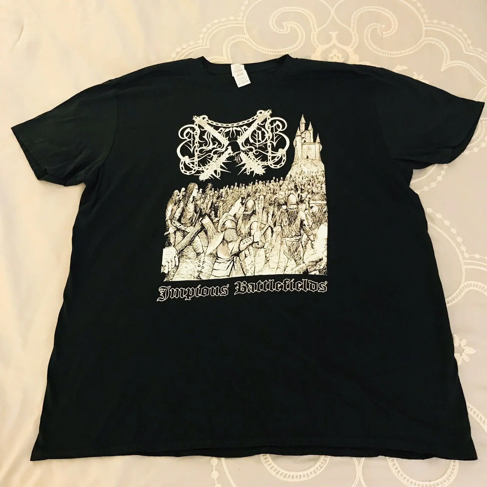 Рубашка ELFFOR Impious Battlefields XXL, The Chasm, инквизиция, Urgehal, Urfaust