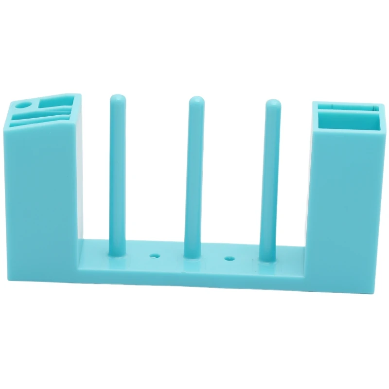 Magnetic Sewing Machine Storage Box With 3-Spool Bobbin Holder, Fit Screwdrivers & Tweezers